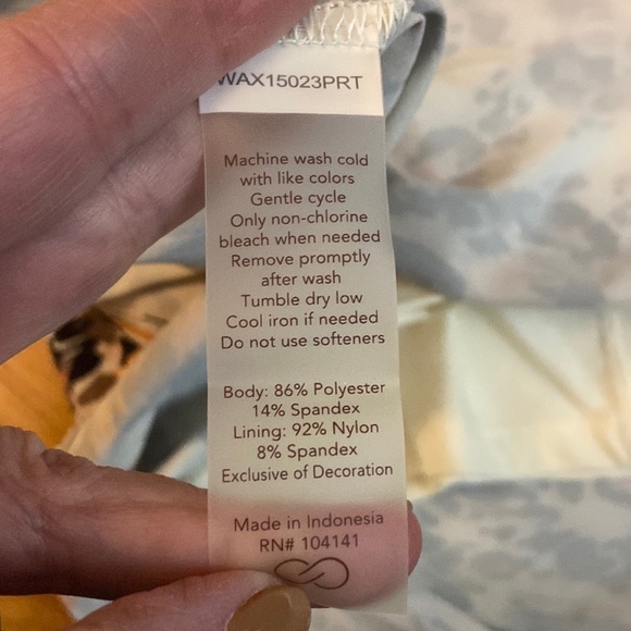 Calia women’s performance dress in new animal, shorts underneath, size XS, NWT - Picture 11 of 11